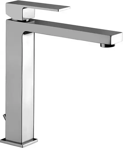 Змішувач для раковини Paffoni Elle чорний матовий EL 081 CR, Хром - фото 1