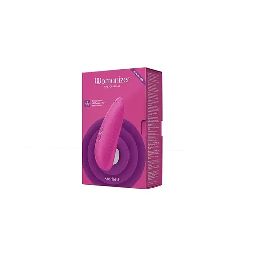 Вакуумний кліторальний стимулятор Womanizer Starlet 3 Pink - фото 7