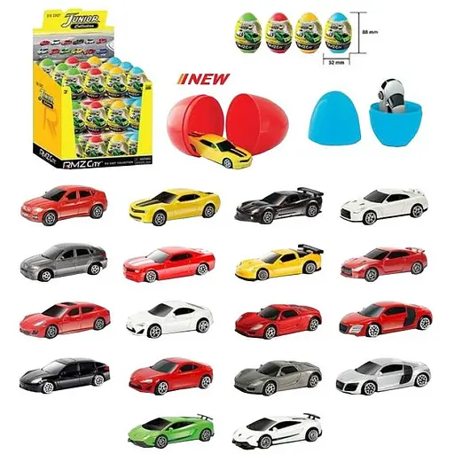 Машинка Uni-Fortune RMZ City 1:64 Юніор у яйці-футлярі в асортименті (340000S) - фото 10