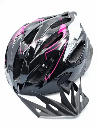Велосипедний шолом ProX Thunder M (54-58 см) чорний з рожевим (G0000348)