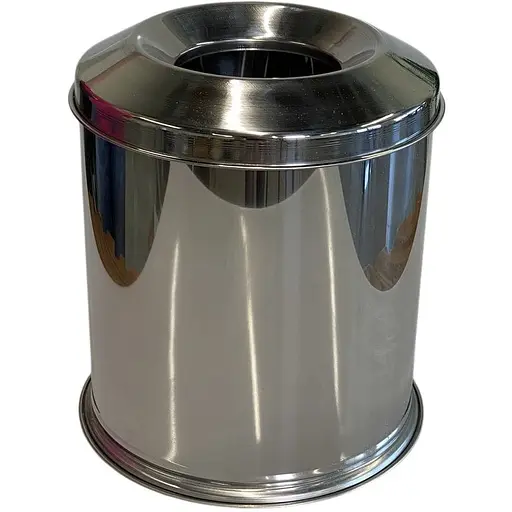 Відро для сміття з обідком негорюче Mertinox 8 л 4507.2125S.430.08  - фото 1