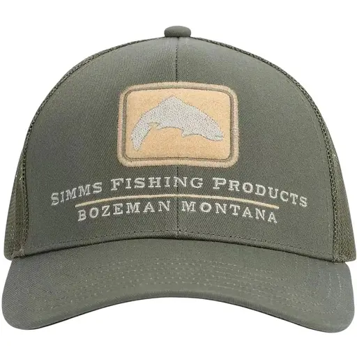 Кепка Simms Double Haul Icon Trucker Olive (1102-14032-1068-00)