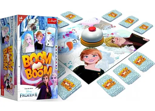 Настольная игра Trefl Бум Бум. Холодное сердце 2 (Frozen 2) (02007) - фото 2