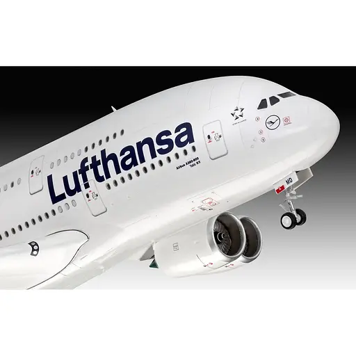 Сборная модель-копия Revell Самолет Airbus A380-800 Lufthansa новая ливрея 1:144 (RVL-03872) - фото 5