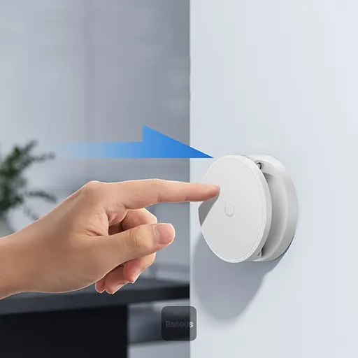 Тримач для телефону Baseus MagPro Magnetic Foldable Phone Mount (B10564101) White - фото 5