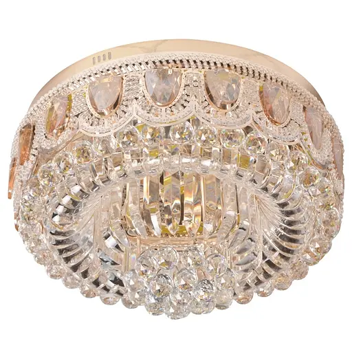 Люстра Brille потолочная торт с подсветкой LED E14 40W G (BCL-631C/7)