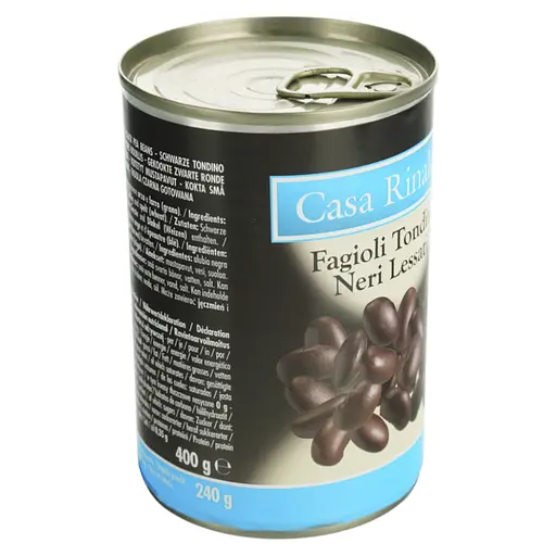 Уцінка. Квасоля чорна Casa Rinaldi Тондіні 400 г - фото 5
