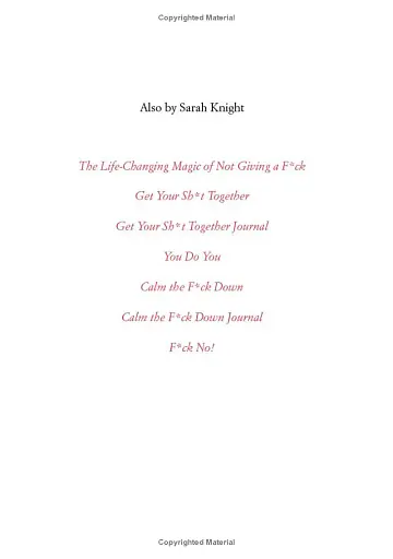 The Life-Changing Magic of Not Giving a F**k* - фото 3