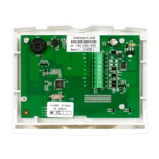 Клавиатура Tiras K-LED8 на 8 индикаторов зон. (21-00023) - фото 5