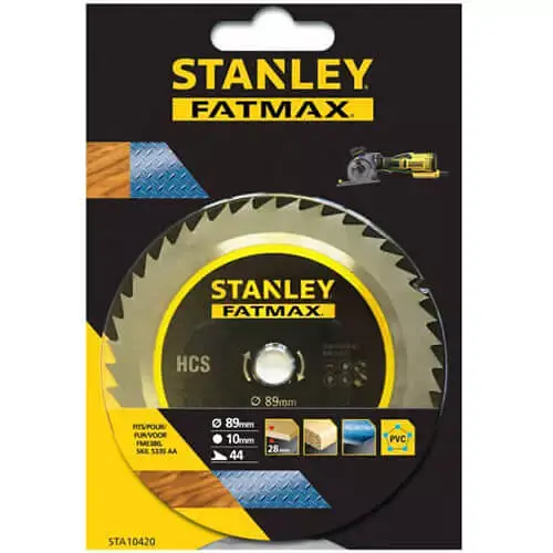 Диск пильный Stanley HCS Multi Saw 89 x 10 мм 24 зуба для FME380 (STA10420)
