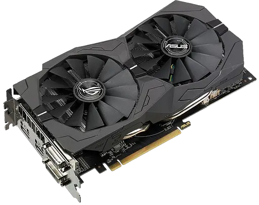 Відеокарта AMD Radeon RX 570 4GB Asus ROG Strix Gaming OC (ROG-STRIX-RX570-O4G-GAMING) Б/В - фото 2