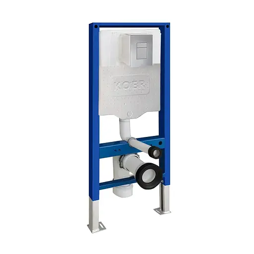 Інсталяція для унітазу Koer KT-0504-01 500x126x1150mm з панеллю змиву KT-0607-01 Хром KR5348 - фото 1