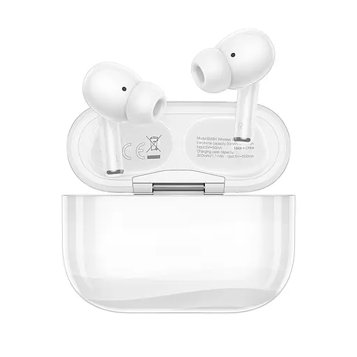 Бездротові навушники BOROFONE BW84 Dream true wireless BT headset White - фото 3