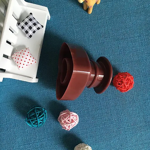 Форма для пончиків та донатів у вигляді серця "Майстер пончик", Kitchen Master Бордовий 87264 - фото 5