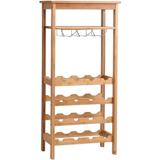 Винный стеллаж Chomik Wine бамбук - фото 6