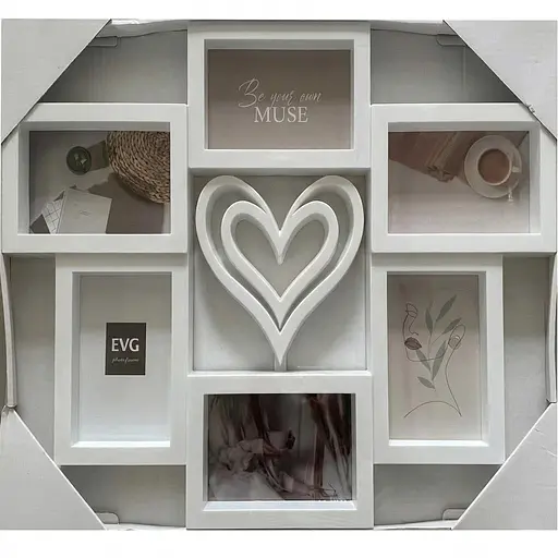 Фоторамка EVG Inno ZB-6-4353 White Collage 6 (ZB-6-4353) - фото 1