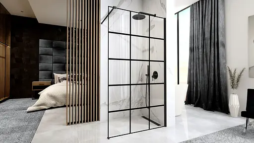 Душевая стенка Rea Bler-1 120 REA-K7957, универсальная - фото 2