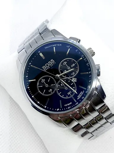 Наручний годинник чоловічий Clockhouse Boss Сріблястий (IBW905SB) - фото 2