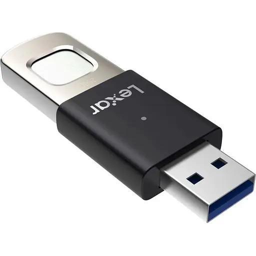 USB флэш-накопитель Lexar JumpDrive Fingerprint F35 Pro 256GB USB-A 3.2 (LJDF35P256G-RNBNG) [137813] - фото 3