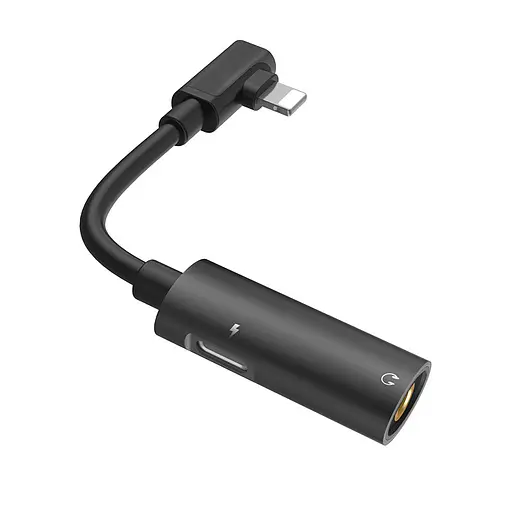 Перехідник 2 в 1 Type-C Audio 3.5 + Tpe-C живлення Hoco LS19 - фото 4