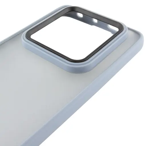 Чехол Epik TPU+PC Lyon Frosted для Xiaomi Redmi Note 14 Pro 4G Sierra Blue - фото 3