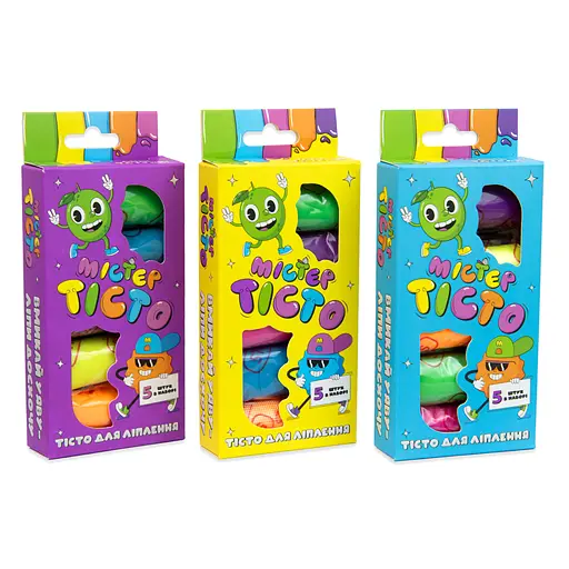 Набір для творчості Містер тісто, 5 шт., Strateg - фото 2