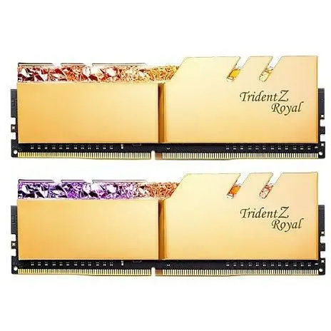 Оперативна пам'ять G.Skill 32GB (2x16GB) DDR4 3600MHz Trident Z Royal (F4-3600C16D-32GTRGC)
