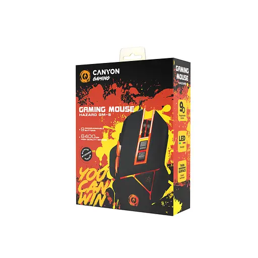 Мышка Canyon GM-6 USB Black (CND-SGM6N) - фото 6