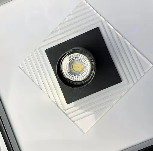 Світлодіодний стельовий світильник з направляючим спотом | Арт. X 088/500 | Line F - фото 6