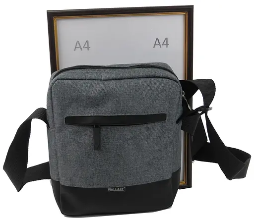 Чоловіча сумка Wallaby 22х20х6 см sum0014220 - фото 7