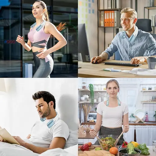 Портативный шейный вентилятор Newthinking - фото 4