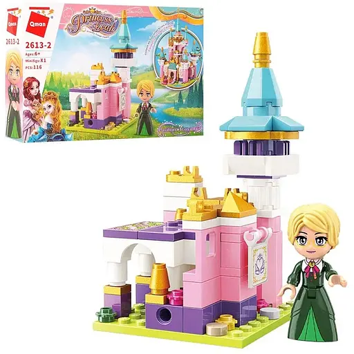 Конструктор BRICK 2613-2 Princess Leah Pavilion of loyalty 116дет.спак.кор.22*4,5*14