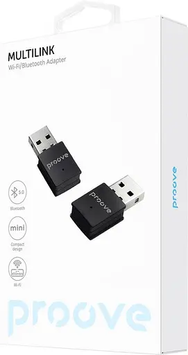 Беспроводной USB-адаптер Proove Multilink Bluetooth + WI-FI 2 в 1 - фото 3