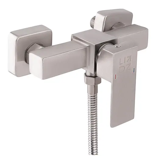 Змішувач для душу Lidz (NKS)-10 30 010 00 Никель - фото 3