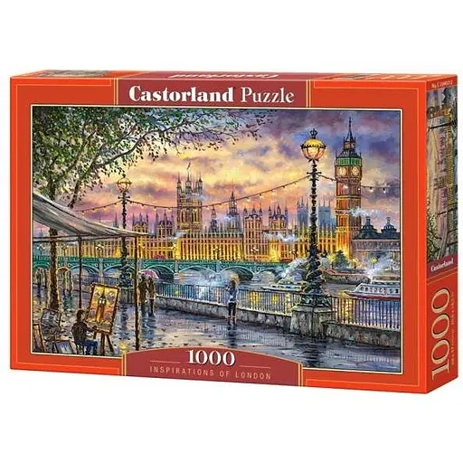 Пазл Castorland Вдохновение Лондоном 1000 эл. (C-104437)