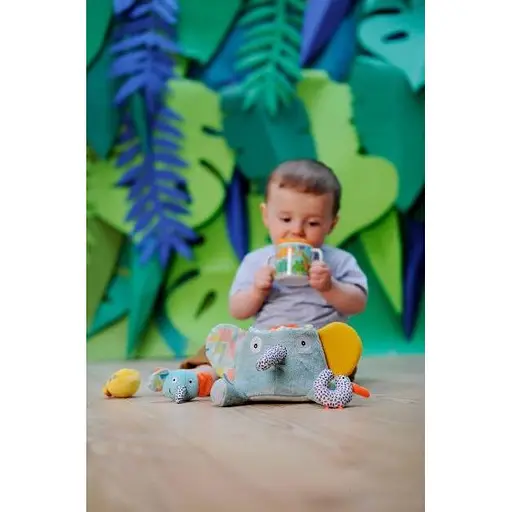 Игрушка мягкая развивающая Ebulobo Слон 20 см (E80004) - фото 11