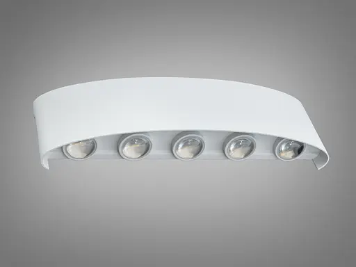 Фасадний LED світильник білий 4 промені 4 Вт - фото 3