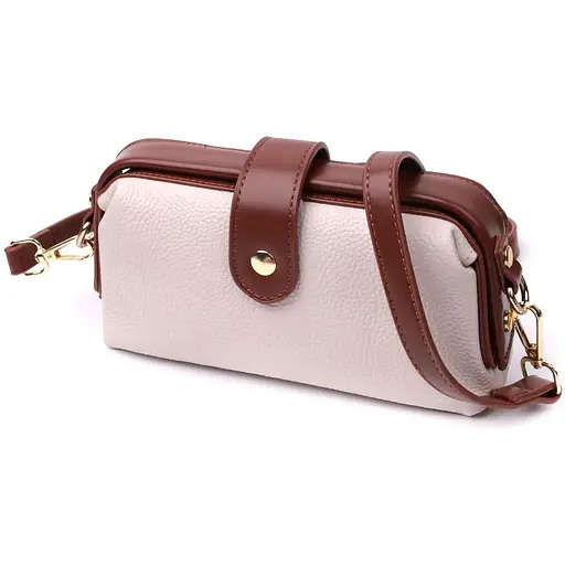 Клатч Vintage с защелкой из натуральной кожи 19.5х10х5.5 см sum0029013 - фото 1