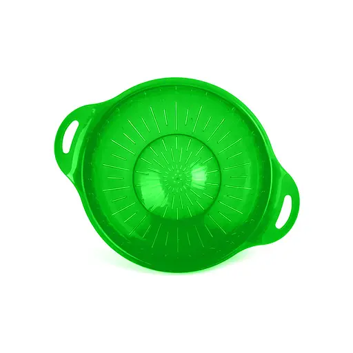 Дуршлаг пластиковый 3 литра диаметр 25 см, Мед Салатовый 85041 - фото 9