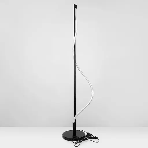 Лампа з обплетеним неоном у чорному корпусі 150 см | Line F | Арт. FL003-1500A BK - фото 7