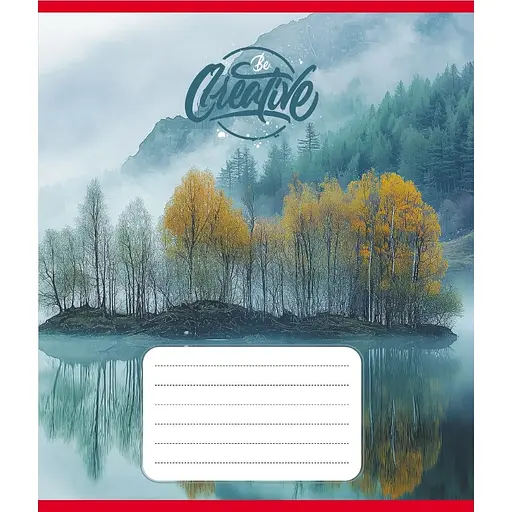 Зошит учнівський "В горах" 096-630220K-1 в клітинку, 96 аркушів