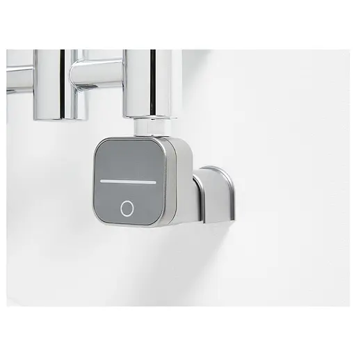 Електричний тен HeatQ NEX 300 Вт Bluetooth з прихованим підключенням колір срібло (N300.S.HID), Хром матовый - фото 1