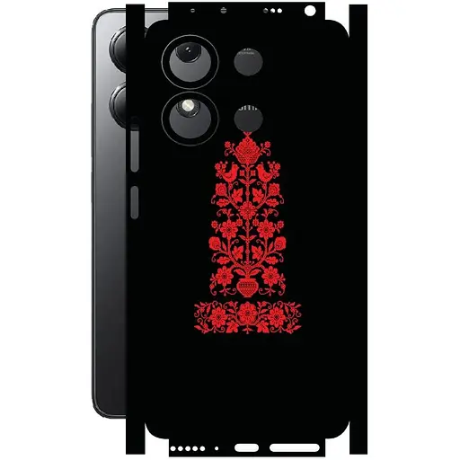 Захисна плівка StatusSKIN для Xiaomi Redmi Note 13 4G Корпус Вініл Вишиванка 1 - фото 1