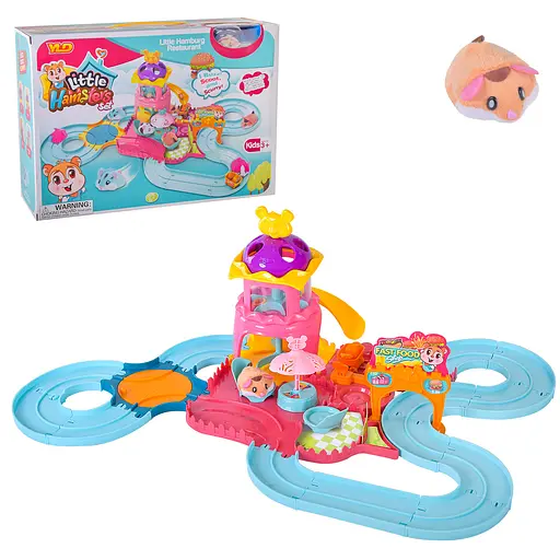 Гра "Набір маленьких хом'яків" 2021 ігровий трек магазин з гірками та кошиками (6900020465411) - фото 1