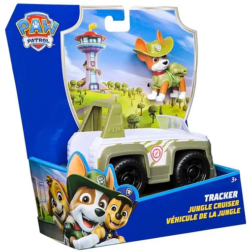 Игровой набор Paw Patrol базовый спасательный автомобиль с водителем Трекер (SM97237/6071224) - фото 5