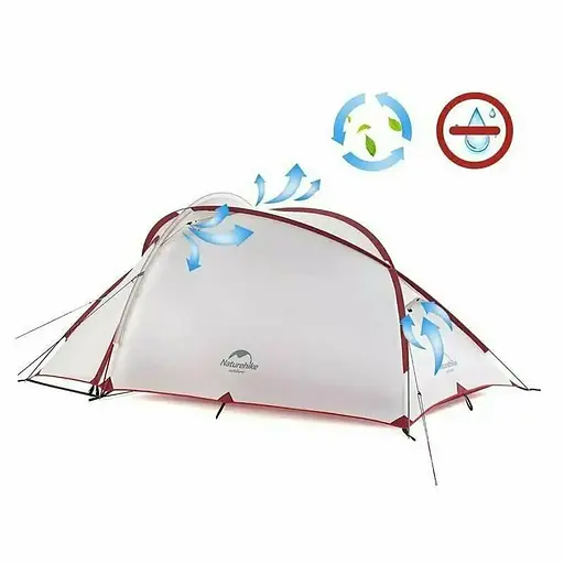 Туристичний намет Naturehike Hiby (4-х місний) - фото 2