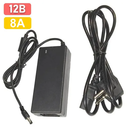 Блок живлення для камер відеоспостереження 12 вольт 8 Ампер 96W OEM PLC-96-12 (101019) - фото 2