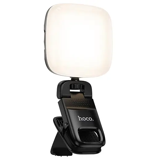 Портативная лампа для селфи Hoco K29 Beauty Selfie Light 300 mAh Black