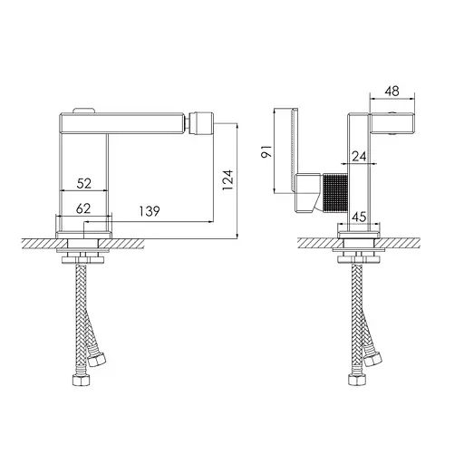 Смеситель для биде Imprese Deira ZMK112009070 Золото - фото 2
