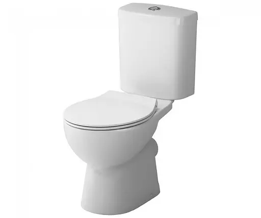 Унитаз-компакт Damixa Palace Bit 318600SC с сидением Soft Close, Белый - фото 1